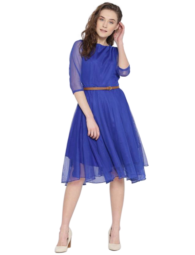 Exclusive Designer Blue Dress 