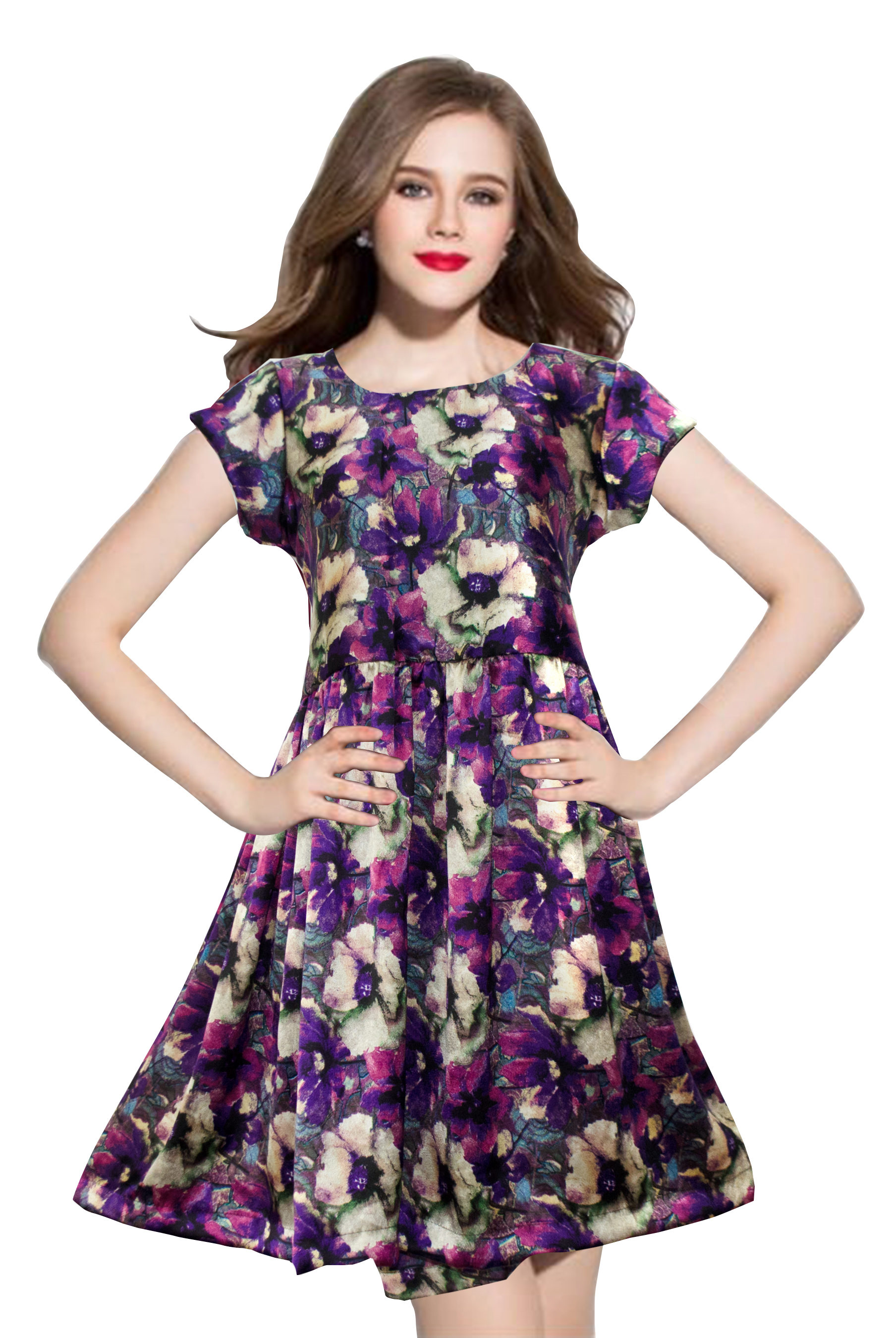 Exclusive Designer Print Dress 