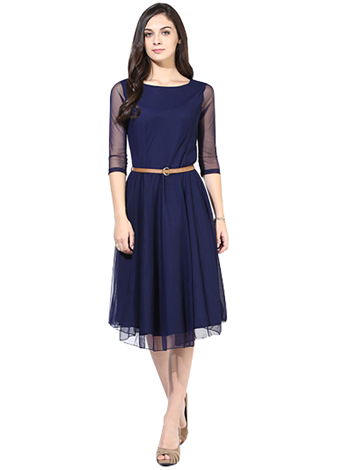 Exclusive Designer Blue Dress 