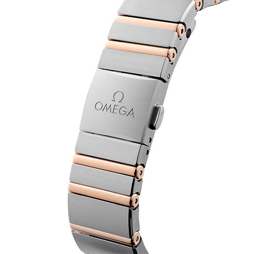 Omega Constellation Quartz 28 mm White Dial Women Watch