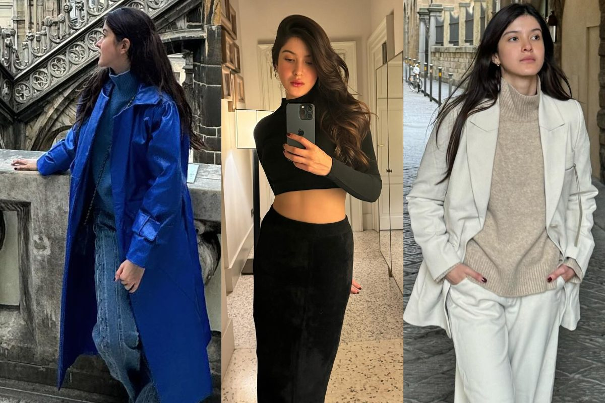 Shanaya Kapoor Commands New York's Streets with Stylish Casual Ensembles, Establishes Winter Fashion Trends.
